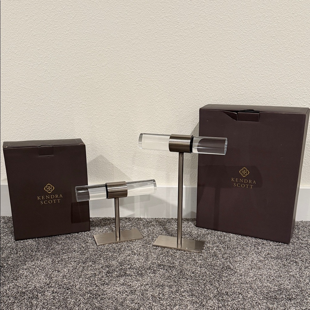 NEW! Set of Kendra Scott T-Bar Jewelry Stands